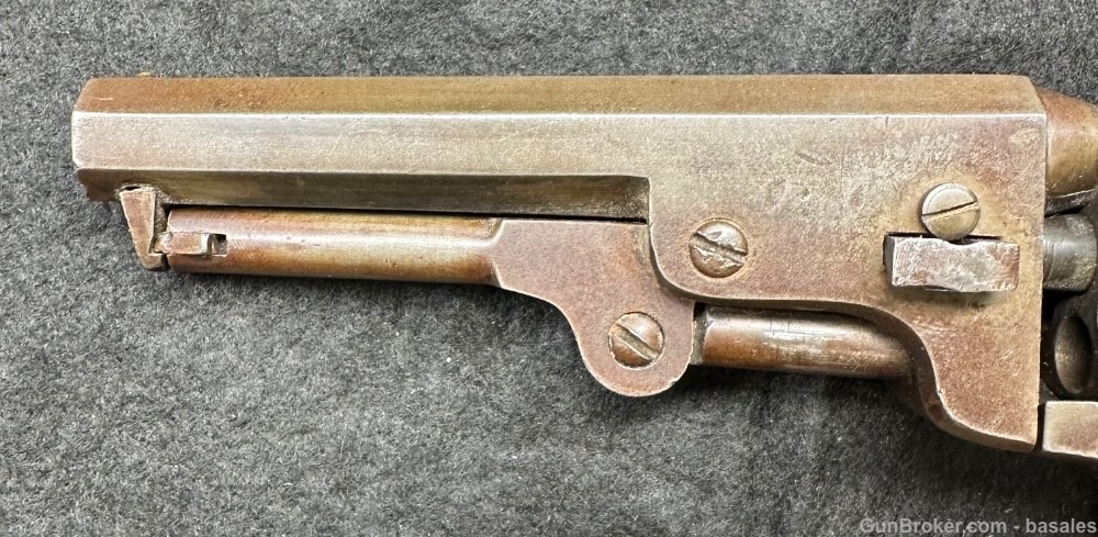 Civil War Nepperhan Firearms Co 31 Cal Percussion Revolver 4 1/4" Barrel-img-7