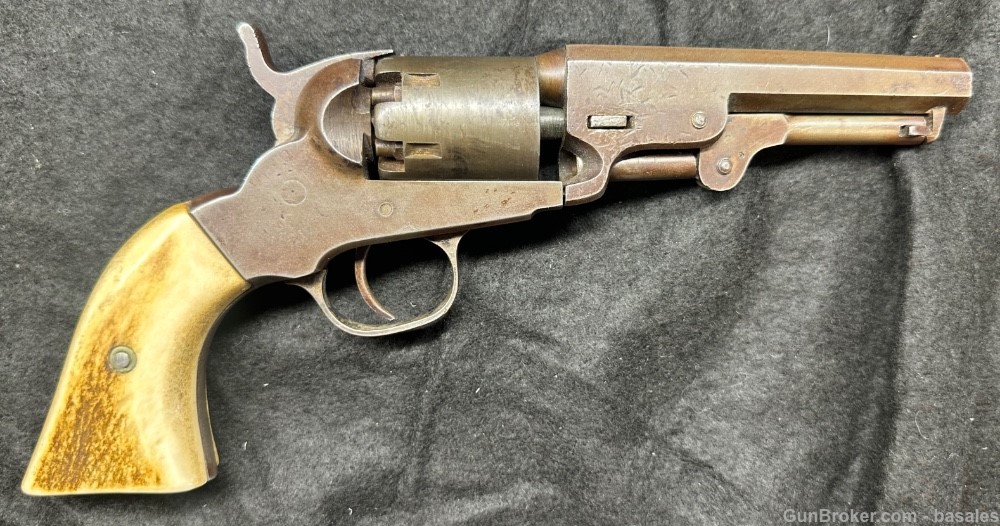 Civil War Nepperhan Firearms Co 31 Cal Percussion Revolver 4 1/4" Barrel-img-0