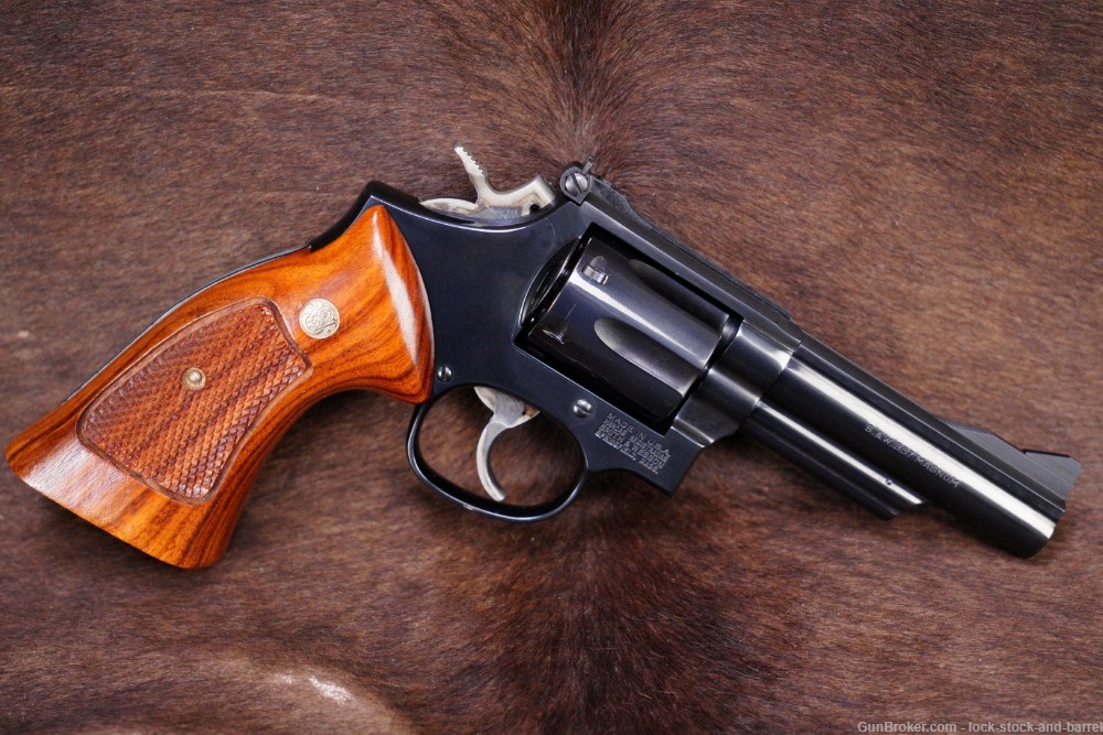 Smith & Wesson S&W Model 19-6 .357 Mag 4" DA/SA Revolver 1990s NO CA-img-2