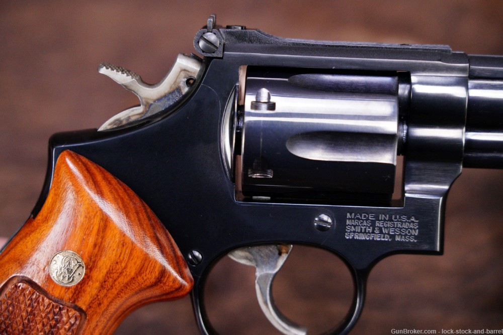 Smith & Wesson S&W Model 19-6 .357 Mag 4" DA/SA Revolver 1990s NO CA-img-11