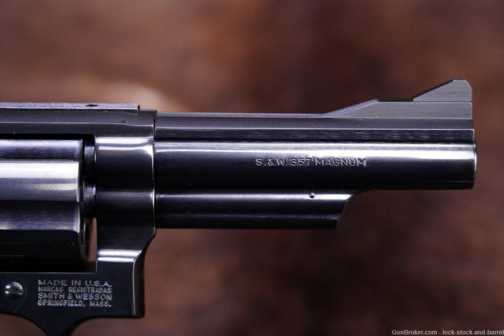 Smith & Wesson S&W Model 19-6 .357 Mag 4" DA/SA Revolver 1990s NO CA-img-10