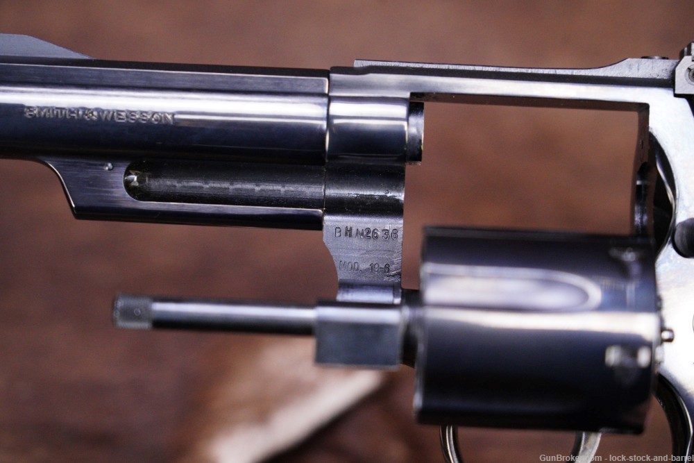Smith & Wesson S&W Model 19-6 .357 Mag 4" DA/SA Revolver 1990s NO CA-img-15