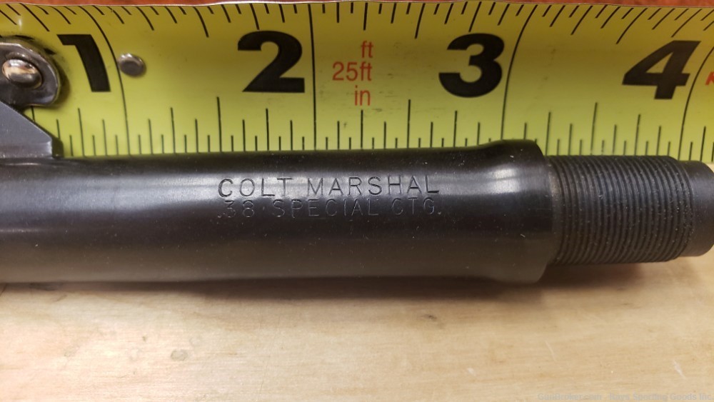 Colt Marshal barrel .38 special. 4" like new-img-2