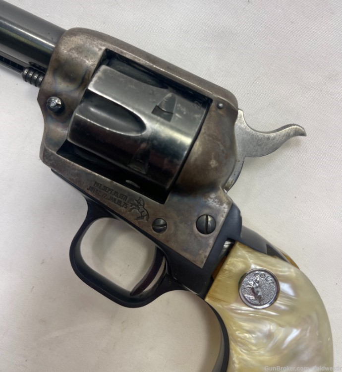 Colt Peacemaker Buntline 22LR Revolver Pre-Owned Earp Pearl -img-5