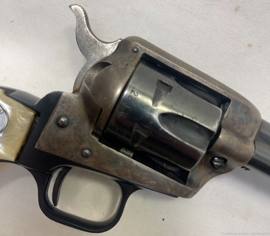 Colt Peacemaker Buntline 22LR Revolver Pre-Owned Earp Pearl -img-10
