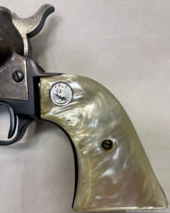 Colt Peacemaker Buntline 22LR Revolver Pre-Owned Earp Pearl -img-6