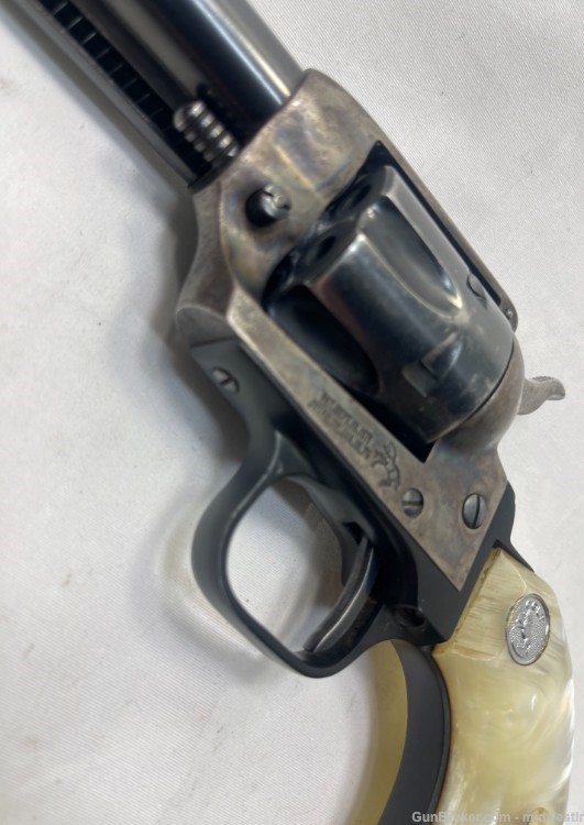 Colt Peacemaker Buntline 22LR Revolver Pre-Owned Earp Pearl -img-12