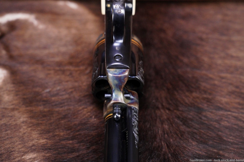 Colt Western States Animal SAA Wyoming Buffalo 1 of 1 .45 Revolver & Letter-img-5