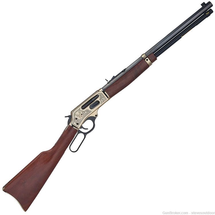 Henry Brass Wildlife Edition .30-30 Winchester Lever Action - NEW-img-0
