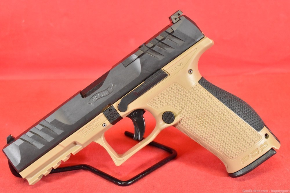 Walther PDP Full-Size 9mm 4.5" FDE 2858380 Optic Ready PDP FS-img-2