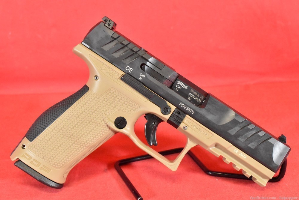 Walther PDP Full-Size 9mm 4.5" FDE 2858380 Optic Ready PDP FS-img-3