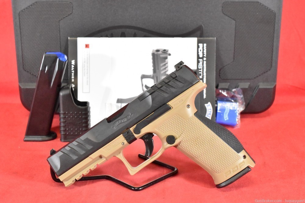 Walther PDP Full-Size 9mm 4.5" FDE 2858380 Optic Ready PDP FS-img-2