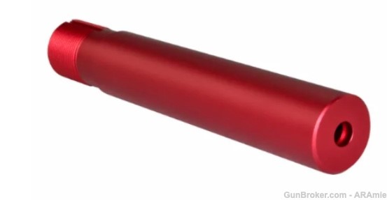 SIGMA SIX TACTICAL 7.3? PISTOL BUFFER TUBE W/ HOLE FOR QR SLING ADAPTER RED-img-0