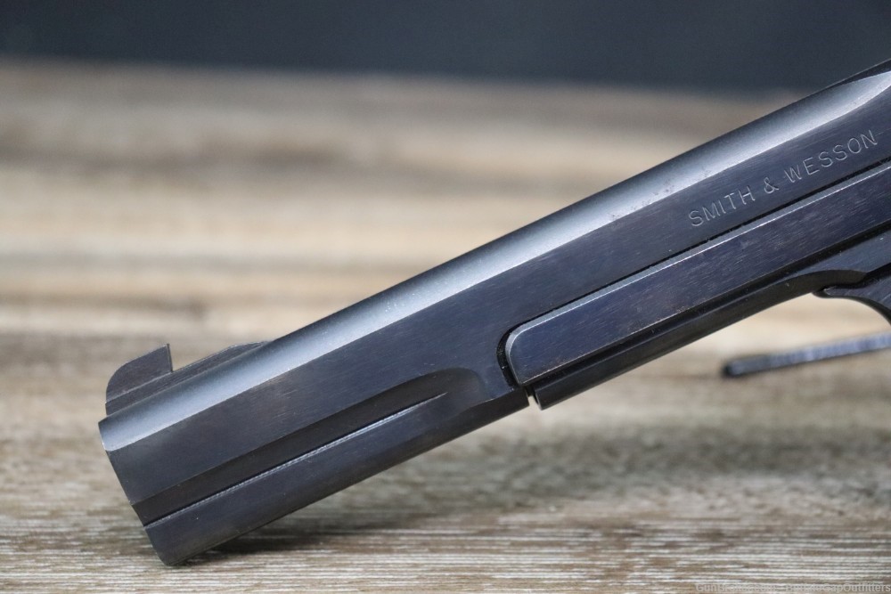 Smith & Wesson 41 .22 LR Semi Auto Pistol w/ 2 Mags-img-5