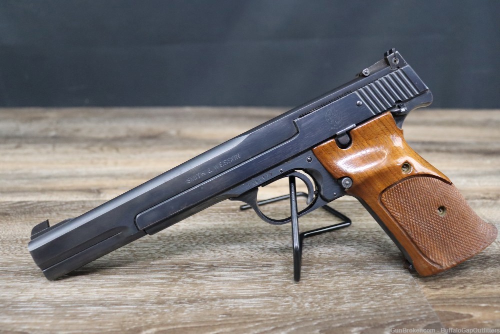 Smith & Wesson 41 .22 LR Semi Auto Pistol w/ 2 Mags-img-4