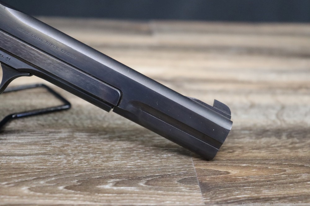 Smith & Wesson 41 .22 LR Semi Auto Pistol w/ 2 Mags-img-3