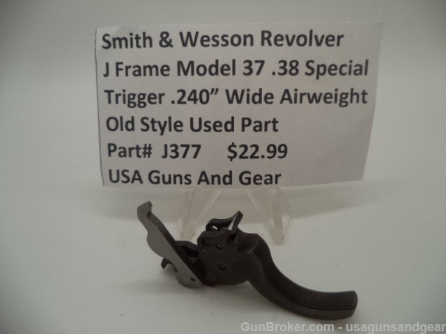 J377 Smith & Wesson J Frame Model 37 Trigger .240" Wide-img-0