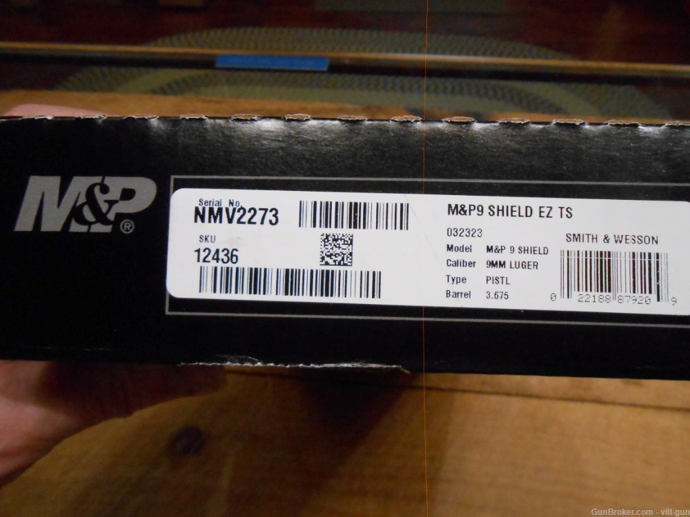 Smith & Wesson M&P9 Shield EZ M2.0 9MM 3.6" BBL. NIB MA OK 12436-img-4