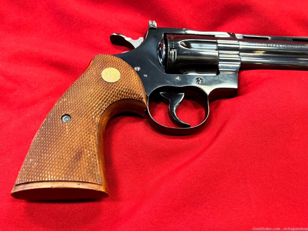 Colt Python .357 Magnum 6" Barrel, 1st Gen, "1958" 4 Digit SN +ARVO Holster-img-4