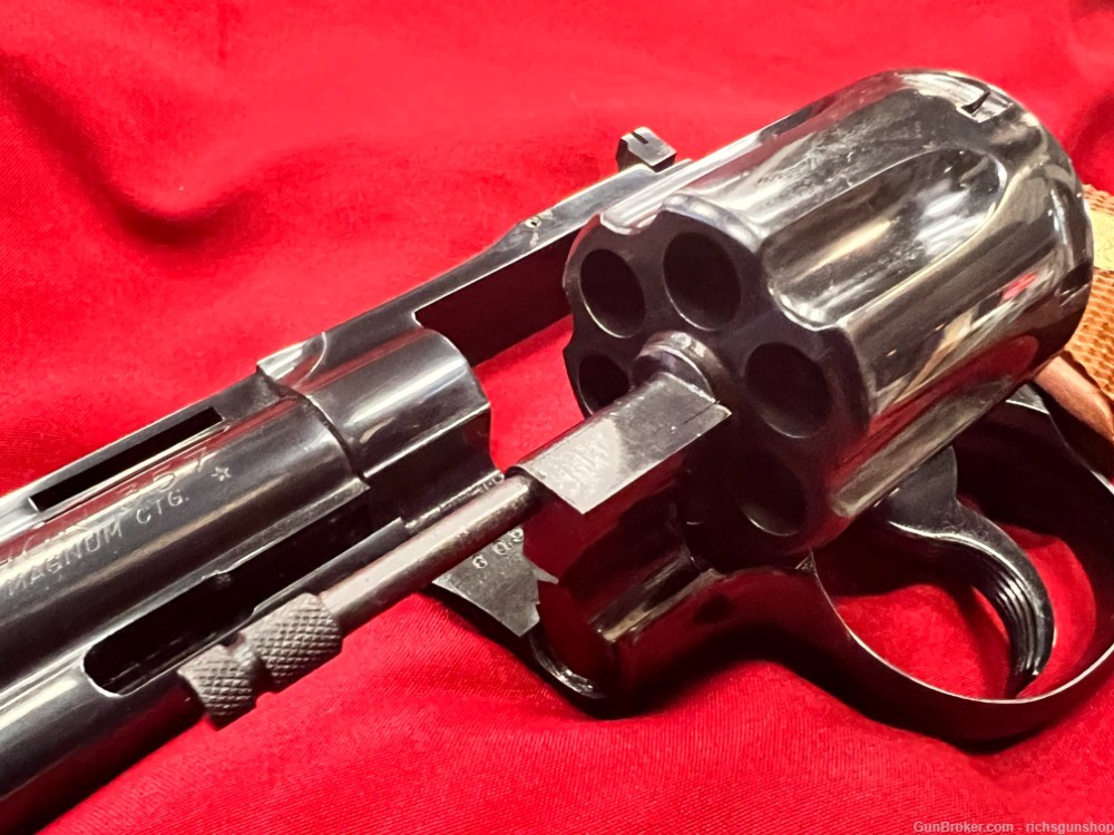 Colt Python .357 Magnum 6" Barrel, 1st Gen, "1958" 4 Digit SN +ARVO Holster-img-16