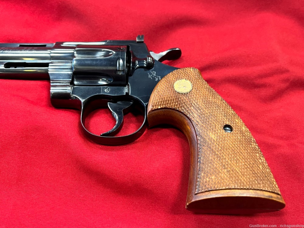Colt Python .357 Magnum 6" Barrel, 1st Gen, "1958" 4 Digit SN +ARVO Holster-img-5