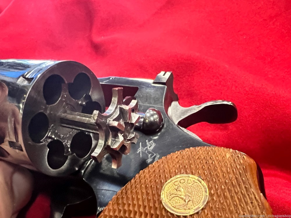 Colt Python .357 Magnum 6" Barrel, 1st Gen, "1958" 4 Digit SN +ARVO Holster-img-18
