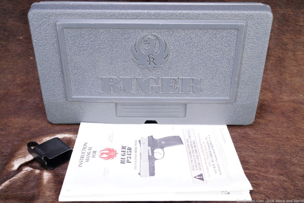 Ruger P345D Model 06648 .45 Auto 4” Semi Auto Pistol & Box MFD 2006-img-23