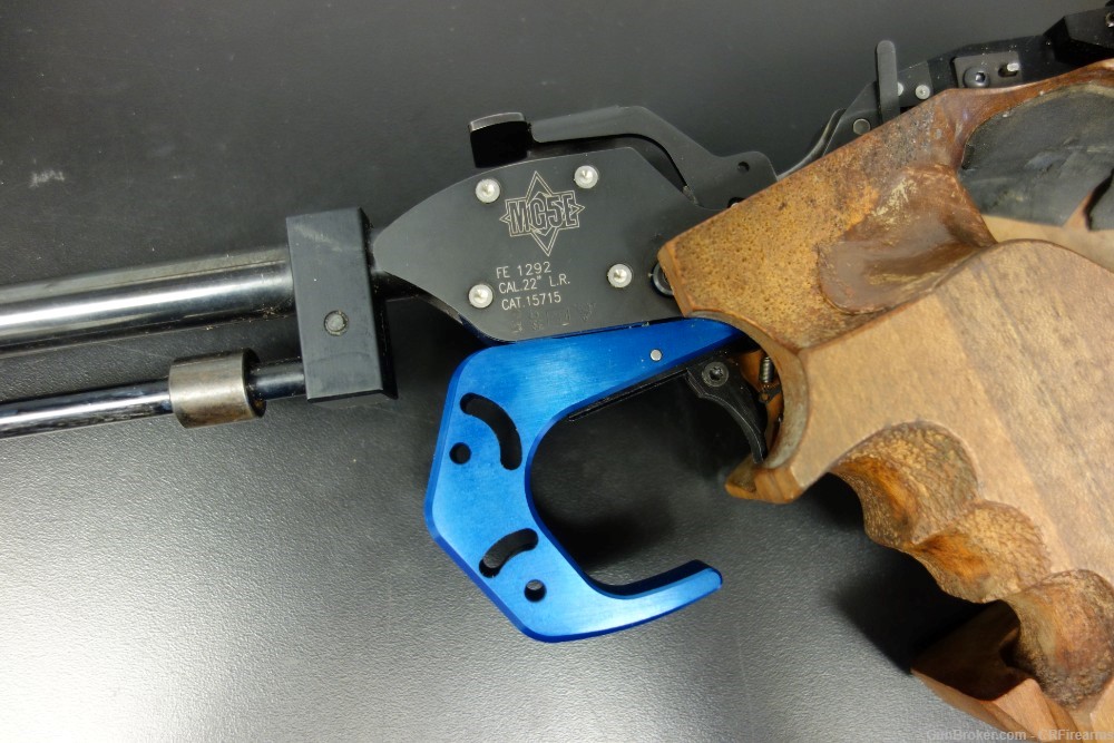 CESARE MORINI MATCH GUN .22LR 12" SINGLE SHOT PISTOL-img-4
