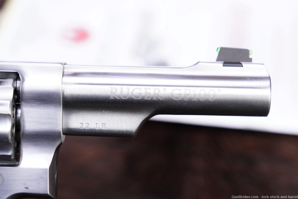 Ruger GP100 Model 01766 .22 LR 4.2” SA/DA 10 Shot Revolver & Box 2017 NO CA-img-17