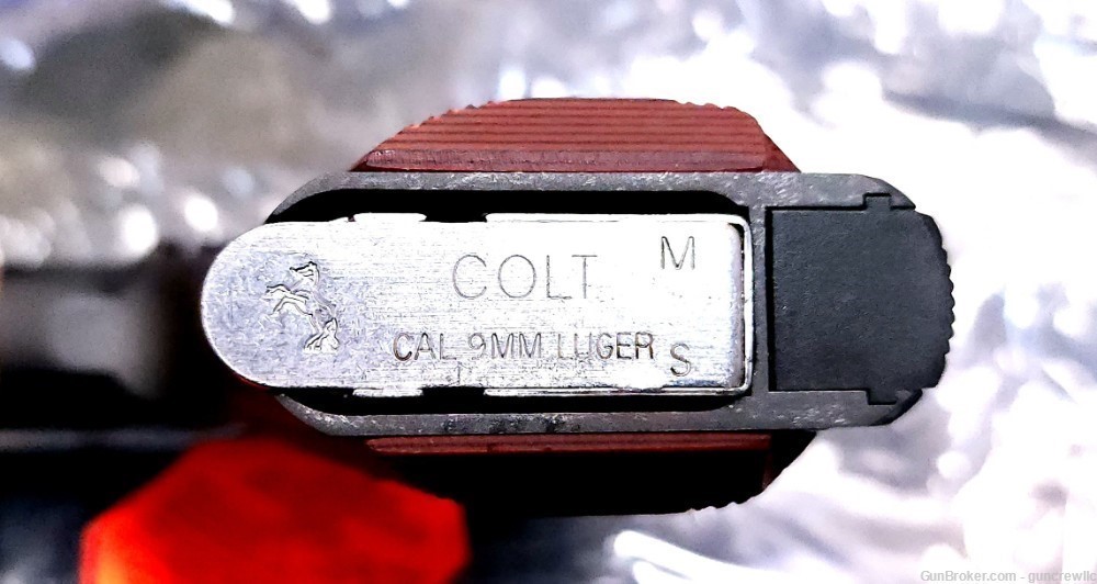 Colt O4942XE 1911 Combat Commander 9mm Blued Black Cherry G10 4.25" Layaway-img-9