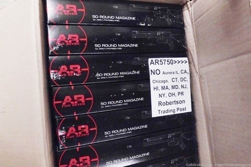 AR57 Magazines for FN PS90 Keltec P50 replaces 3816101040 5.7x28 10 Shot CA-img-17