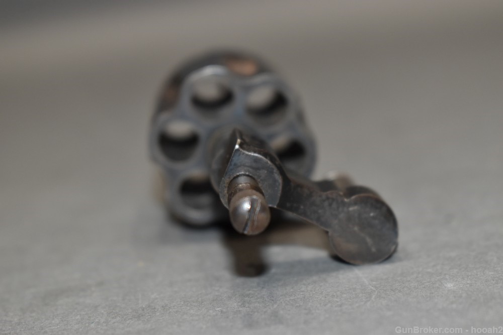 Smith & Wesson? 38 Long Colt Revolver Cylinder W Crane Ejector 38 HE? READ-img-8