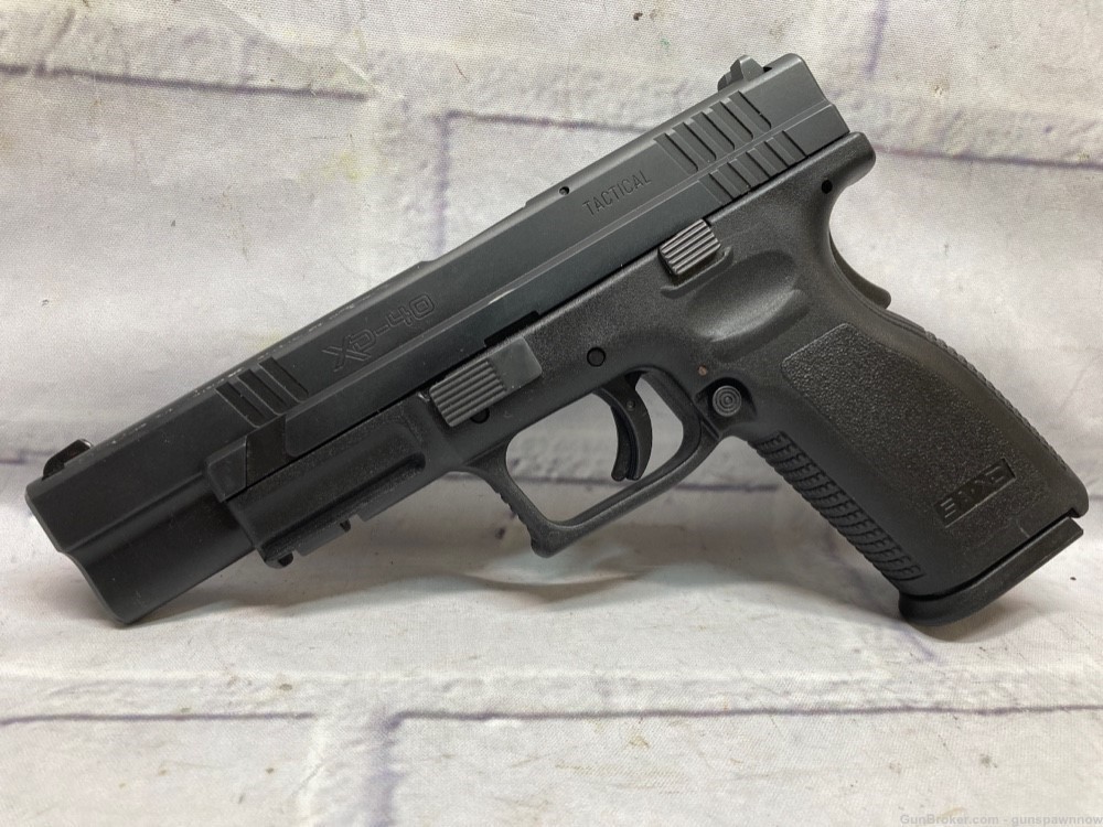 Springfield Armory XD-40 Tactical 40s&w Pistol -img-0