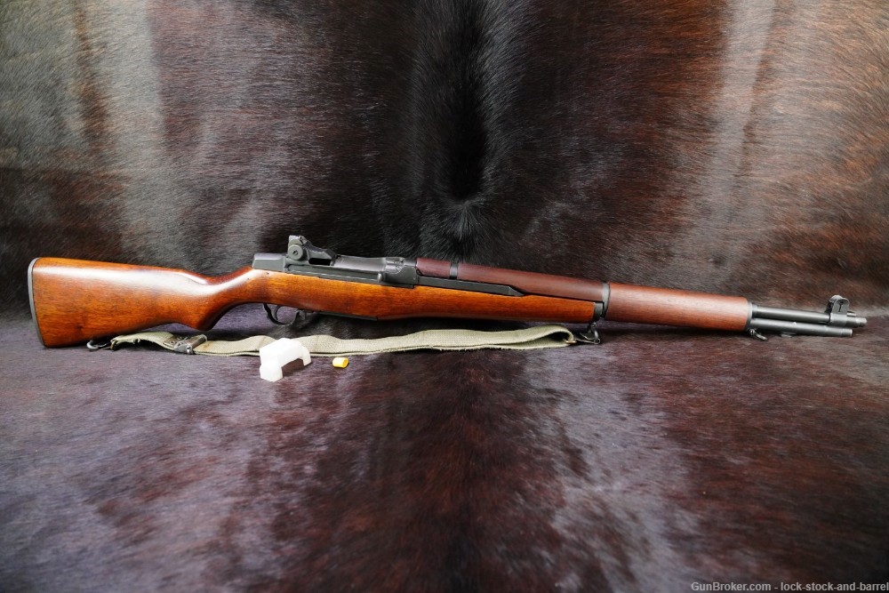 Springfield M1 Garand National Match Bbl Sights .30-06 Semi Auto Rifle C&R-img-7