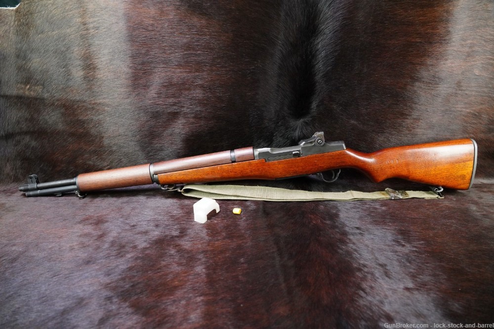 Springfield M1 Garand National Match Bbl Sights .30-06 Semi Auto Rifle C&R-img-8