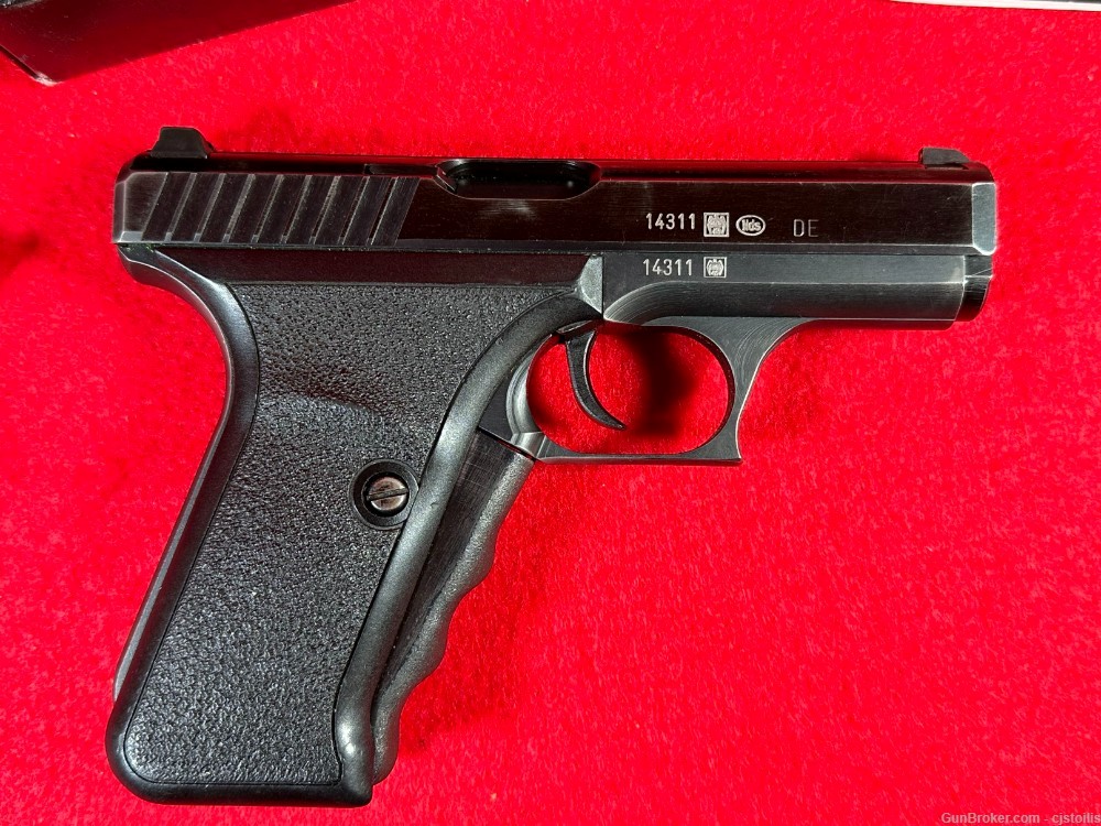 H&K Heckler & Koch HK P7 PSP 9mmx19 9mm Semi Auto Pistol + 2 Mags-img-5