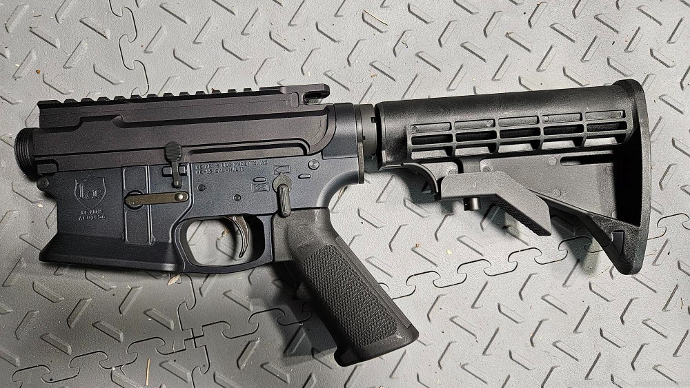 KE Arms KE-15 Milspec Billet Flared Lower and upper receiver. -img-0