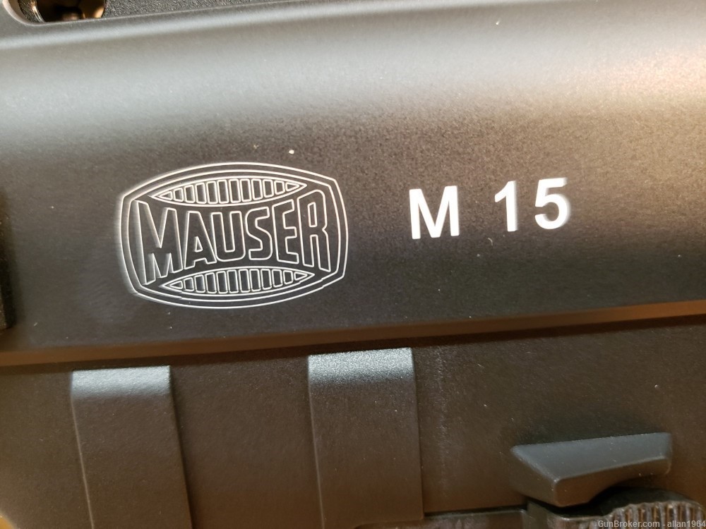Mauser M-15 22lr rifle AR-15 Style 22 round Folding Stock-img-10