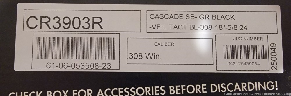 CVA Cascade 308 WIN 18" Barrel Veil TAC Black Camo-img-10