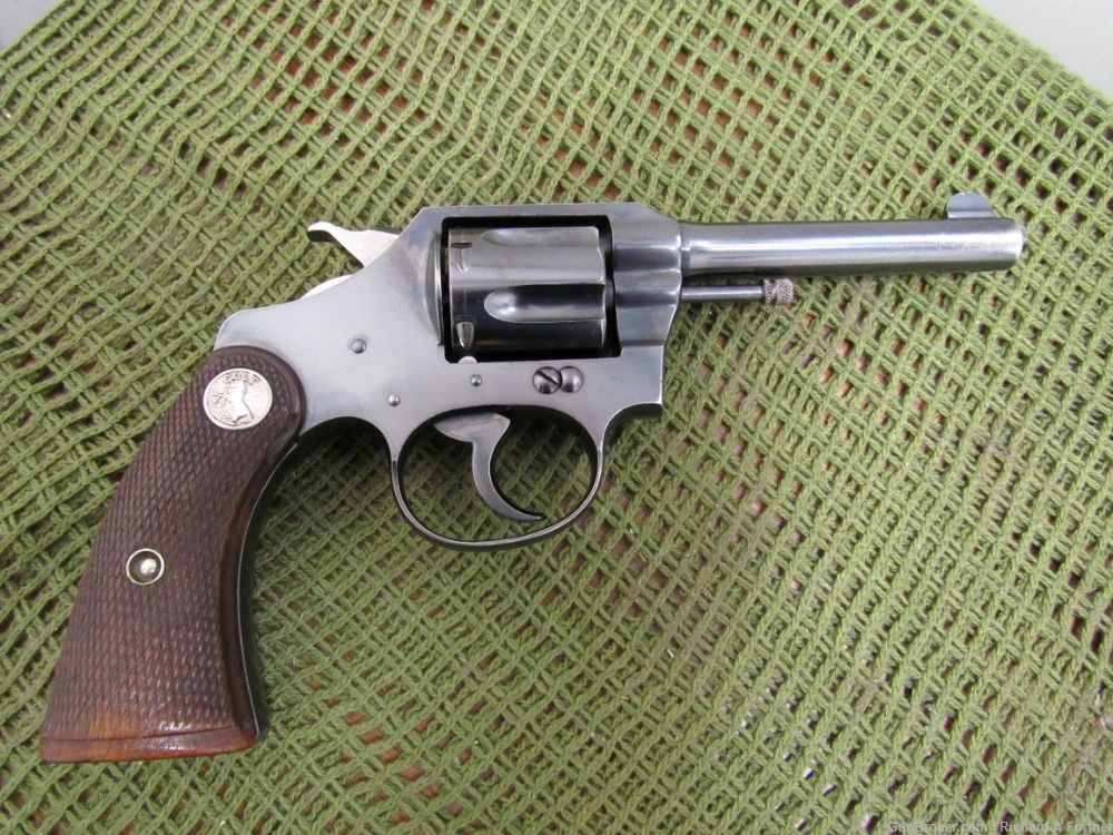 Colt Police Positive 4" Blued .32 Police (.32 S&W) Double Action Revolver-img-7