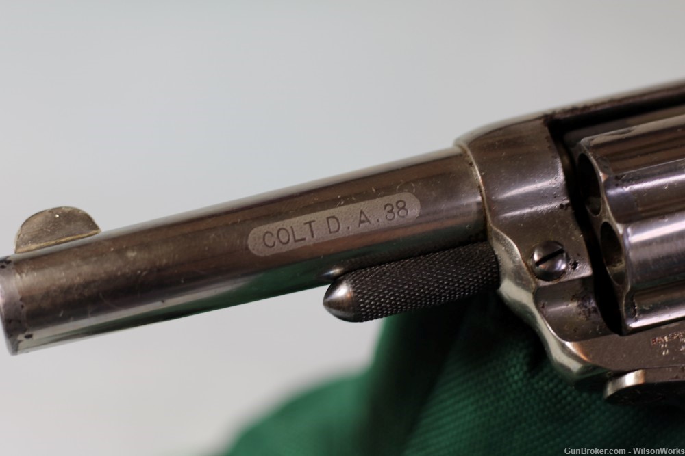 Colt Model 1877 Lightning .38 Made 1881 Nickel 3 1/2 inch Antique No FFL-img-8