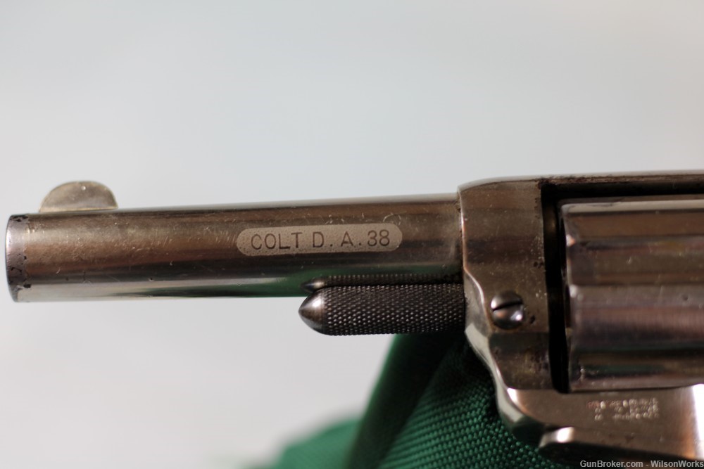 Colt Model 1877 Lightning .38 Made 1881 Nickel 3 1/2 inch Antique No FFL-img-7