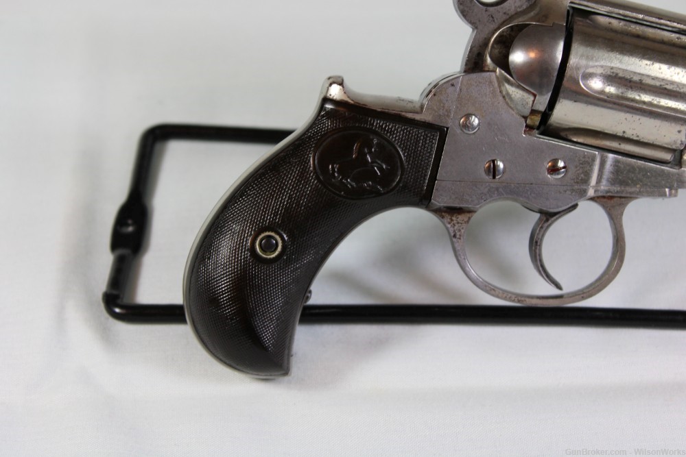 Colt Model 1877 Lightning .38 Made 1881 Nickel 3 1/2 inch Antique No FFL-img-12