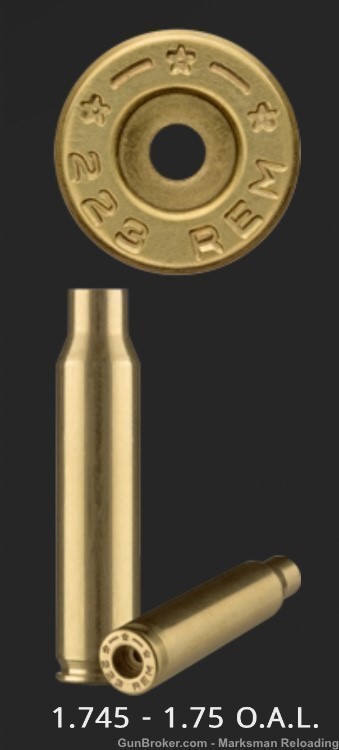 Starline 223 Remington Brass, 223 REM Brass- 200 Count-img-1
