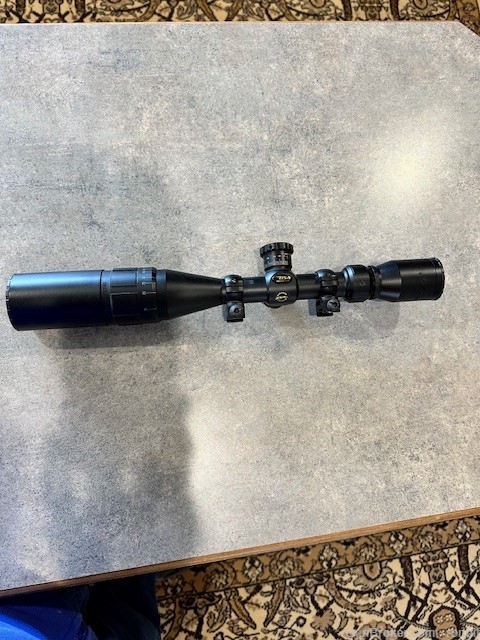 BSA Sweet 17 Rifle Scope 3-12 1 inch  with rings-img-0