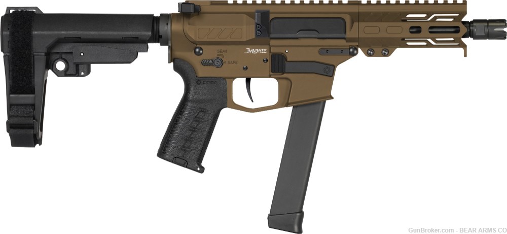 CMMG BANSHEE MKGs 9mm 5" MIDNIGHT BRONZE-img-0