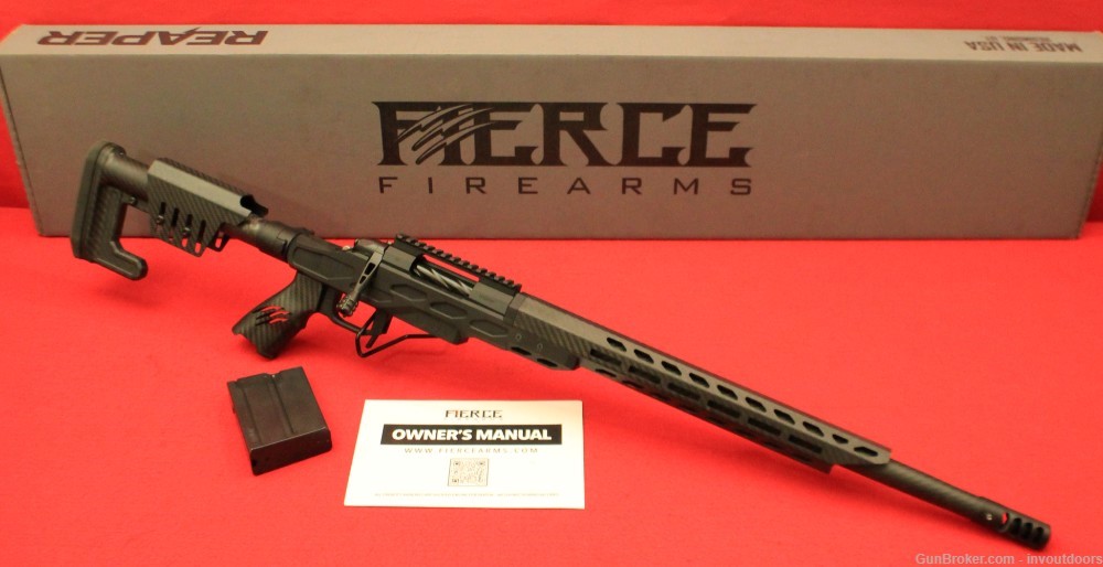 Fierce Firearms Mountain Reaper 6.5 PRC 18"-barrel bolt action rifle. -img-0