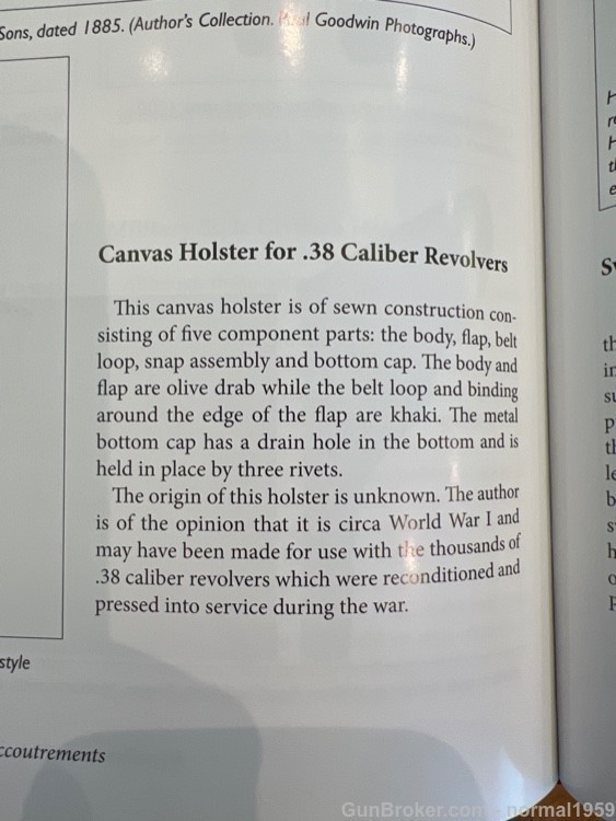 Canvas holster for 38 caliber revolver-img-11