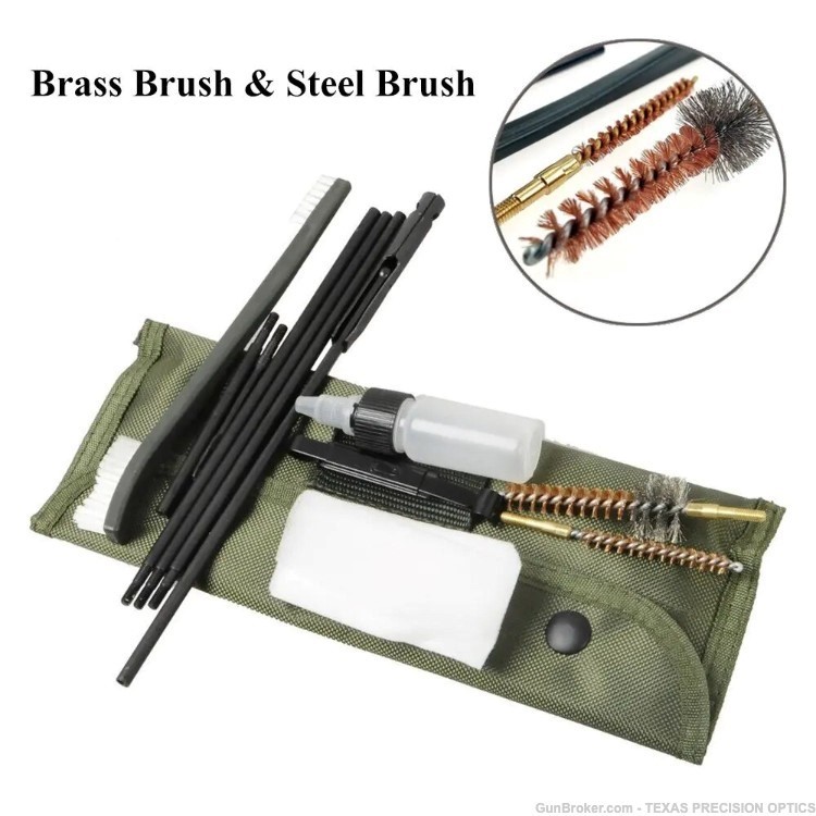 AR-15/M16 Gun Cleaning Kit Universal Butt Stock Cleaning Kits For all M16-img-4