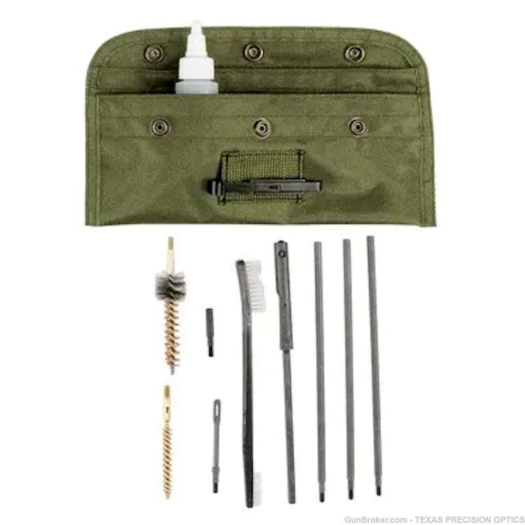 AR-15/M16 Gun Cleaning Kit Universal Butt Stock Cleaning Kits For all M16-img-0